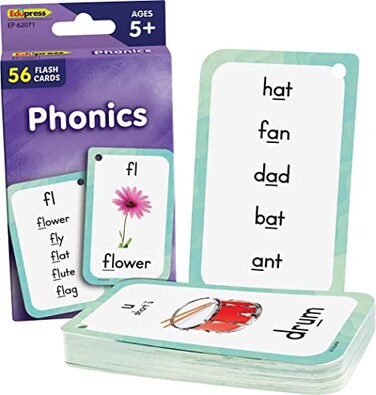 Teacher Created Resources Phonics Flash Cards (EP62071