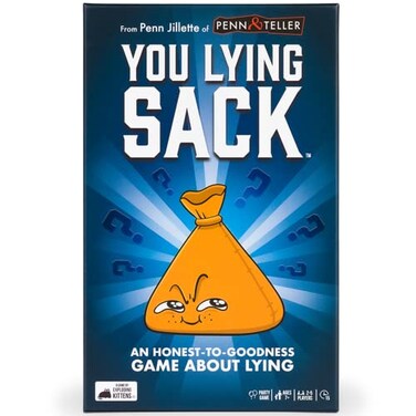 Exploding Kittens You Lying Sack, 2-5 Players, Age 7Bluffing Game