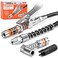 THINKWORK Grease Gun Coupler Set with 90&deg; Grease Coupler Adaptor