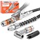 THINKWORK Grease Gun Coupler Set with 90&deg; Grease Coupler Adaptor