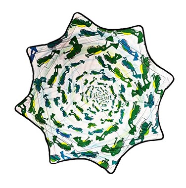 Mougee Mini Star Flow Star - 20" Diameter - Smaller Size for Smaller Hands and Easier Spinning (Frogspin