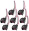 Vkinman 8 Pcs Fuel Injector Pigtail Connector Plug Wire EV6