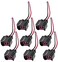 Vkinman 8 Pcs Fuel Injector Pigtail Connector Plug Wire EV6