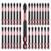 Geinxurn Impact Tough2 Phillips 3 in. Insert Driver Bits,30Pack Bulk PH2 Screwdriver Bits Set