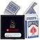 Hat Trick Magic Blank Face, Blue Back Bicycle Rider Back Gaff Card Deck