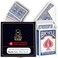 Hat Trick Magic Blank Face, Blue Back Bicycle Rider Back Gaff Card Deck