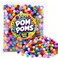 RAINFLOW 800pcs Pom Poms for Crafts - 1/2 in Small Decorative Pompoms Bulk