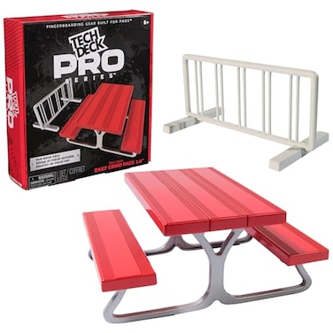 TECH DECK Pro Series Daily Grind Pack 2.0 Toy Skateboard Obstacle Set