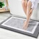 OLANLY Bathroom Rugs 30x20, Soft Absorbent Microfiber Bath Rugs, Grey