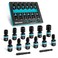 DURATECH 1/4" Drive Impact Universal Joint Socket Set, 14-Piece, 5mm-15mm