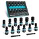 DURATECH 1/4" Drive Impact Universal Joint Socket Set, 14-Piece, 5mm-15mm