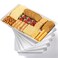 VITEVER 6 Pack, 16" x 11" Large White Serving Trays Set - Reusable Plastic Serving Platters for Cookie, Appetizer, Charcuterie, Snack, Dessert, Party Food Display - Stackable Kitchen CounterTop Tray,