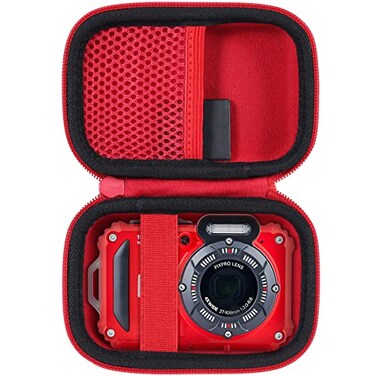 Aenllosi Hard Case for Kodak PIXPRO WPZ2 Rugged Digital Camera, Red