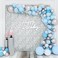 Kate Silver Shimmer Wall Backdrop, 36pcs Sequin Panels