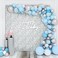 Kate Silver Shimmer Wall Backdrop, 36pcs Sequin Panels
