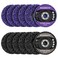 WelderElite Paint Stripping Disc Set 4-1/2'' 12-Pack (6 Purple, 6 Blackfor Angle Grinders Rust Remover, StripperWheel Discs