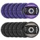 WelderElite Paint Stripping Disc Set 4-1/2'' 12-Pack (6 Purple, 6 Blackfor Angle Grinders Rust Remover, StripperWheel Discs