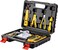 Dasxskj Pass Through RJ45 Crimp Tool Kit, Network Tool Kit, Ethernet Crimper Cat6 Cat5e Cat5 Crimping Tool with Wire Tracker, 110/88 Punchdown Tool, Cat6 Pass Through Connectors, Wire Stripper