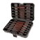 VANQUISH 20-Piece Extra Long Hex Bit Socket Set 3/8 Inch Drive