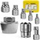 Topec 1.5'' Tub Drain Extractor, 8PCS Pipe Nipple Extractor Set