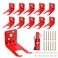 YEUIKERR 12 Pack Fire Extinguisher Bracket Universal Fire Extinguisher Hook
