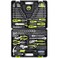 FASTPRO 225-Piece Home Repairing Tool Kit with Tool Box