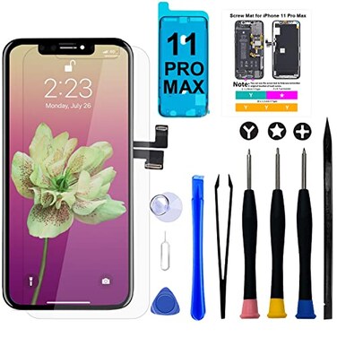 Brinonac for iPhone 11 Pro Max Screen Replacement, 6.5" LCD Touch Display Assembly