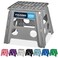 Handy Laundry Folding Step Stool 13 Inch, Grey, Non-Slip Holds 300 lbs