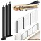 Muzata 8-12ft Modular Cable Railing Kit for Stairs Surface Mount 36in RW25