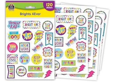 Teacher Created Resources Brights 4Ever Stickers