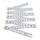 LifCratms White ABS Folding Ruler, 1 Meter