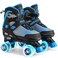 SULIFEEL Adjustable Roller Skates for Kids, Light Up Wheels
