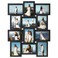 DUENPY 4x6 Collage Frame 12 Pack Glass Assembly Required Black