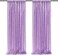 Poise3EHome 2Pcs 2Ft x 8Ft Sequin Backdrop Curtains, Glitter Photography Background, Sequence Xmas Thanksgiving Backdrop (Lavender, 2 pcs-2ftx8ft