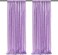 Poise3EHome 2Pcs 2Ft x 8Ft Sequin Backdrop Curtains, Glitter Photography Background, Sequence Xmas Thanksgiving Backdrop (Lavender, 2 pcs-2ftx8ft