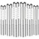 Czgor Bottle Service Light 6 Pack, Rechargeable LED Strobe Baton Lights