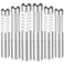 Czgor Bottle Service Light 6 Pack, Rechargeable LED Strobe Baton Lights