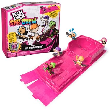 TECH DECK SK8 Crew Fun Box Transforming Skate Park Playset