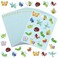 Frienda 480 Pcs Spring Insect Ladybug Stickers Bulk for Kids