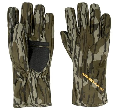 Muddy Outdoors Men's TRX Windproof Gloves Mossy Oak Bottomland Medium