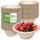 Groecycle 8oz Small Paper Bowls, 150 Pack Compostable, Heavy Duty