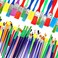 Lincia 90pcs Paint Brush Set Bulk for Acrylic and Washable Paints
