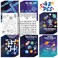 Hungdao 48 Pcs Space Mini Activity Books Bulk, 6 Assorted Games, Astronaut