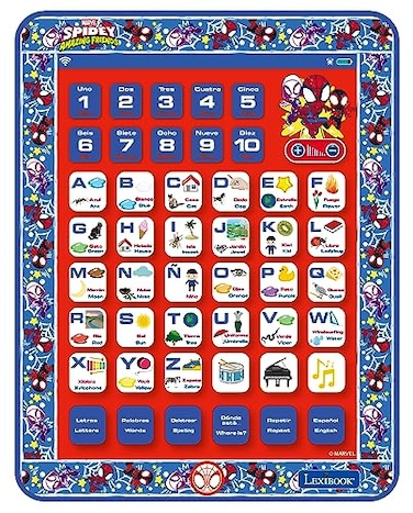 LEXiBOOK, Spidey Learning Tablet, JCPAD002SPi2