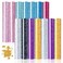 HTVRONT Glitter Heat Transfer Vinyl - 15 Pack 12" x 10" Glitter HTV Vinyl