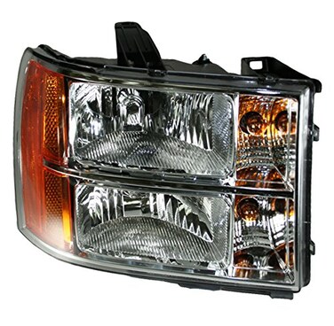 TRQ Passenger Side Headlight Assembly