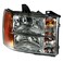 TRQ Passenger Side Headlight Assembly