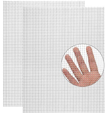 Valchoose Upgraded 2Pack Mesh Screen Crimped 304, 5 Mesh 11 X 14.2 inch