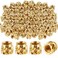 Yaocom 300 Pcs M3 Threaded Inserts M3 x D5 x L4 Heat Set Inserts