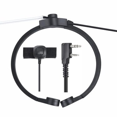 stdgove Throat Mic Headset